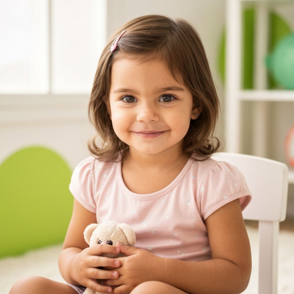 Laís, 3 anos, luta contra o neuroblastoma